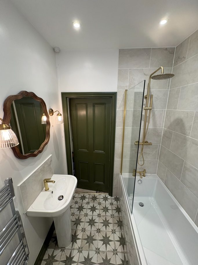 Bathroom renovation in Brislington